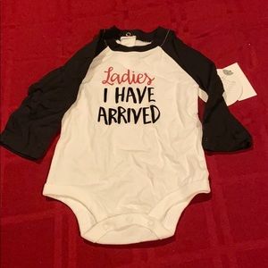5/$25 3-6 month long sleeve onsie